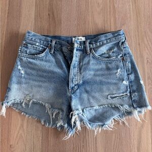 Agolde Parker Vintage Cut Offs Jean Shorts
